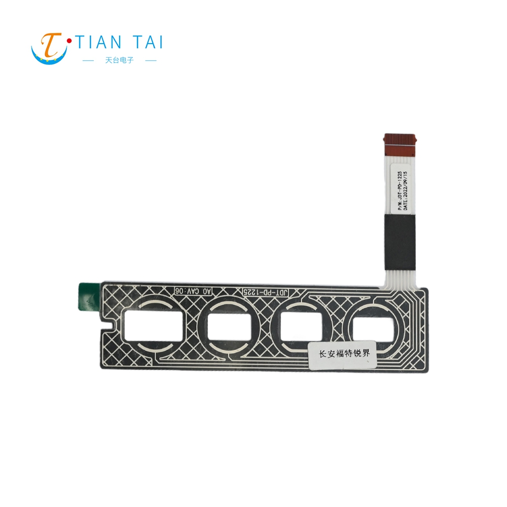 Capacitive membrane switch
